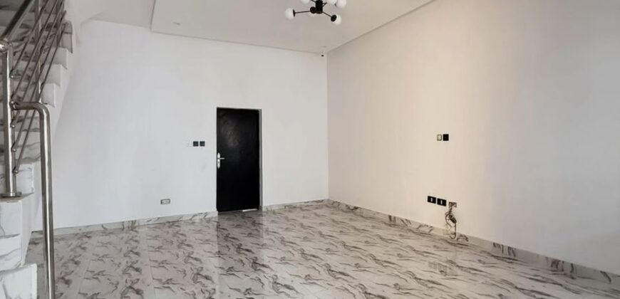 SERVICED  3 BEDROOM  TERRACE DUPLEX WITH A BQ