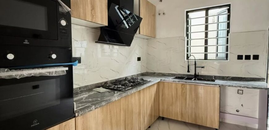 SERVICED  3 BEDROOM  TERRACE DUPLEX WITH A BQ