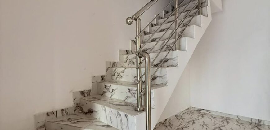 SERVICED  3 BEDROOM  TERRACE DUPLEX WITH A BQ