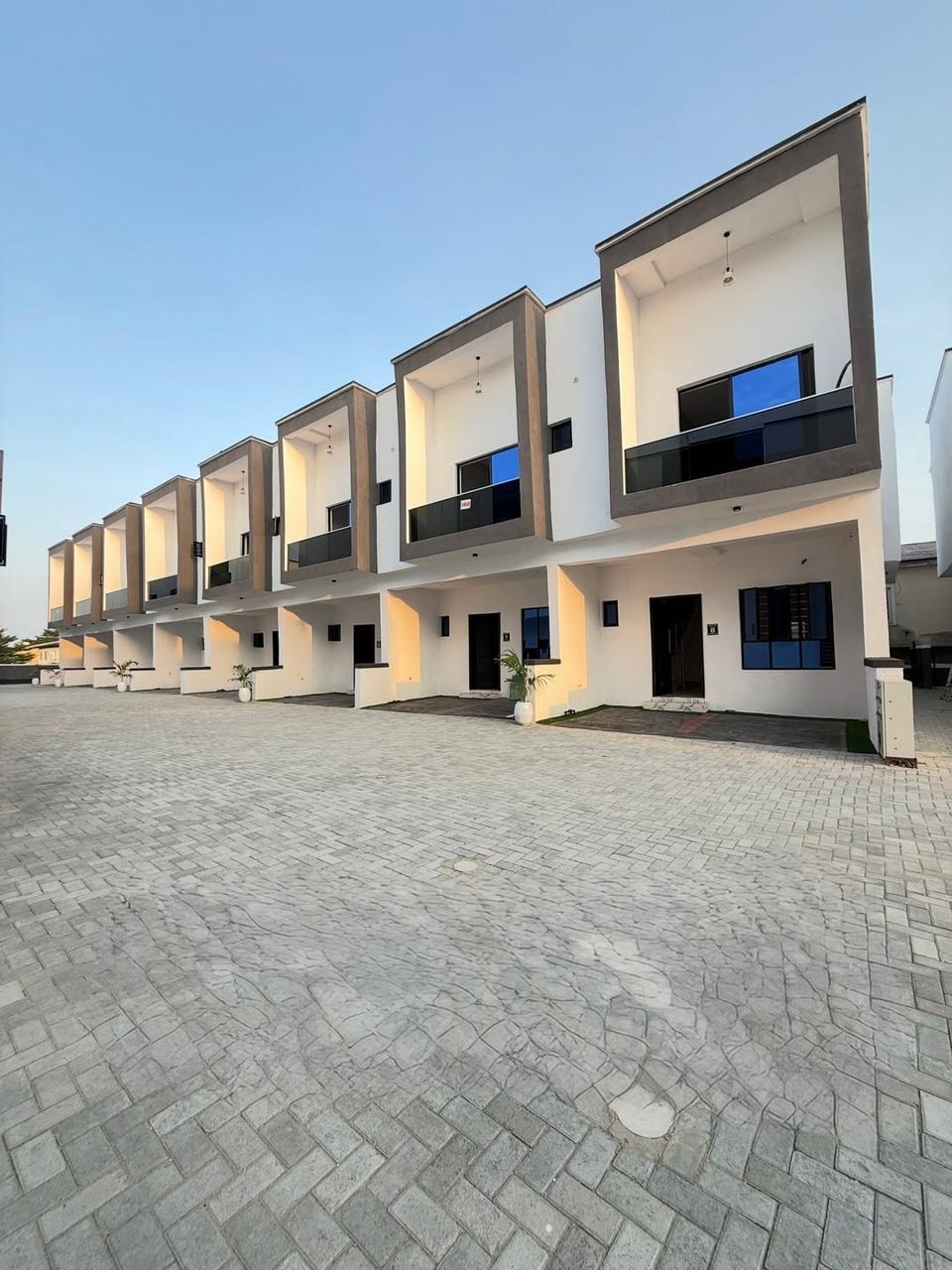 SERVICED  3 BEDROOM  TERRACE DUPLEX WITH A BQ